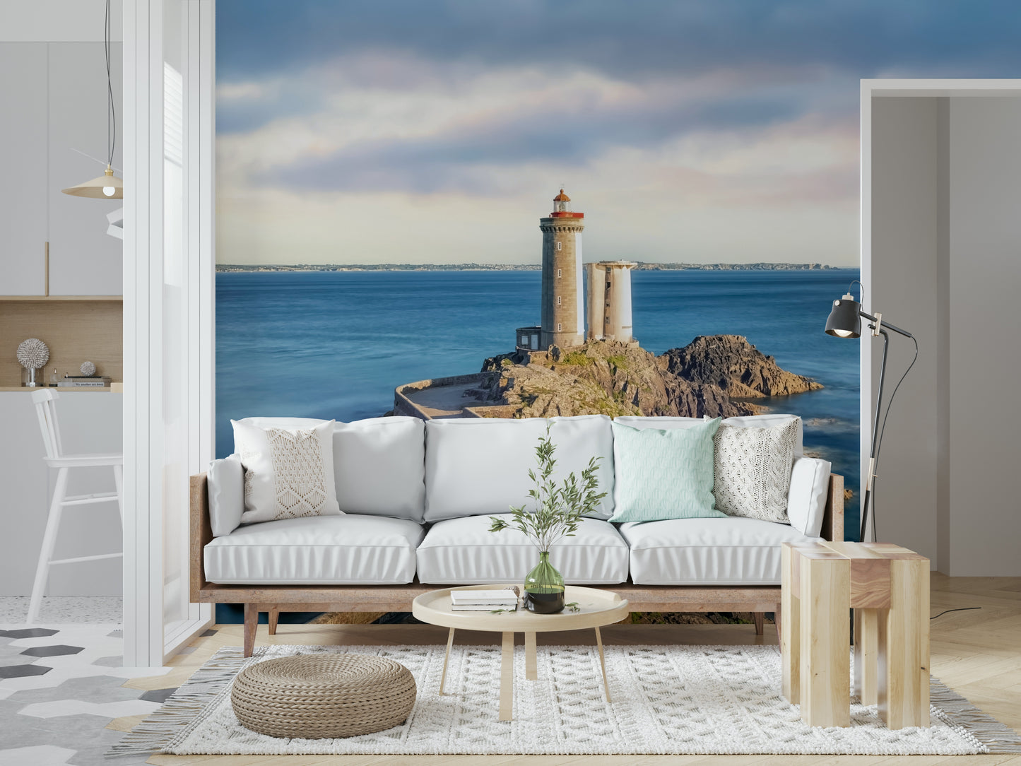 Petit Minou Lighthouse Wall Mural