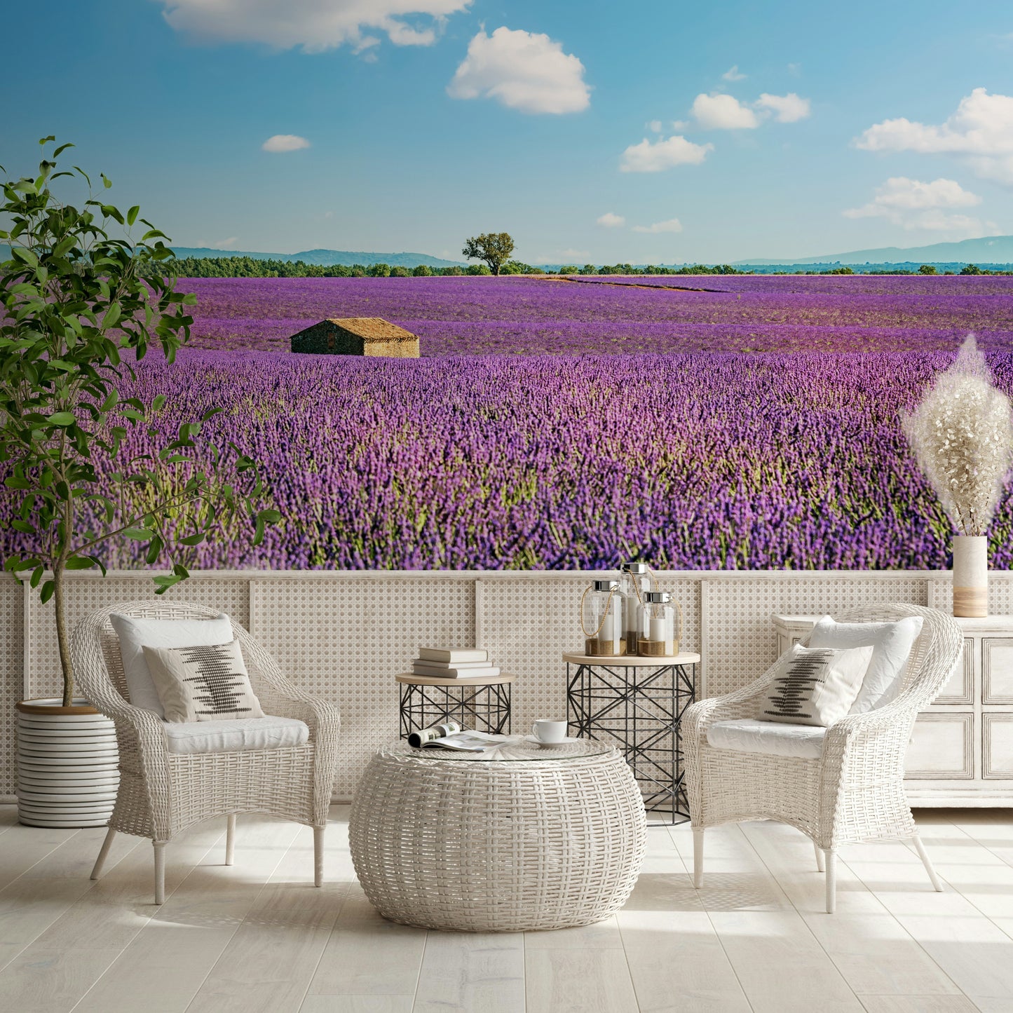 Provence Landscape Wall Mural