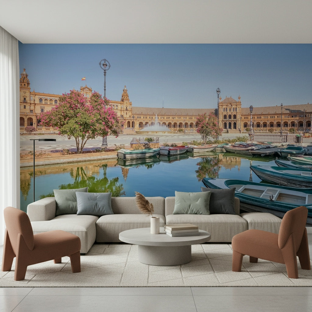 Plaza de España Charm Wall Mural
