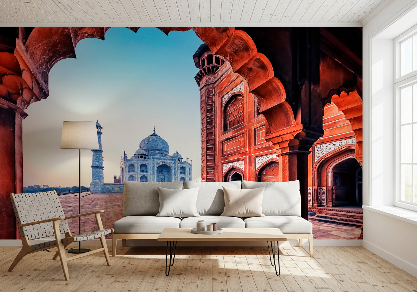 Taj Mahal Architecture Wall Mural