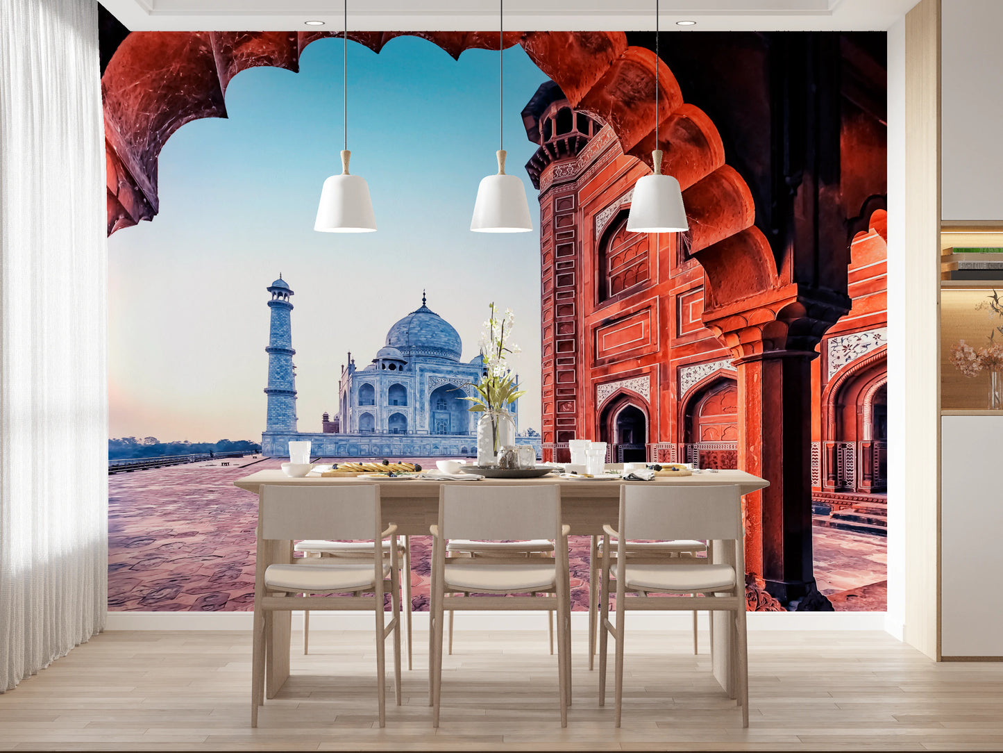 Taj Mahal Architecture Wall Mural