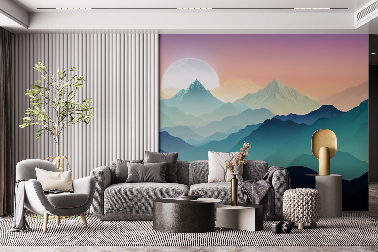 Mountain Serenity Wall Mural