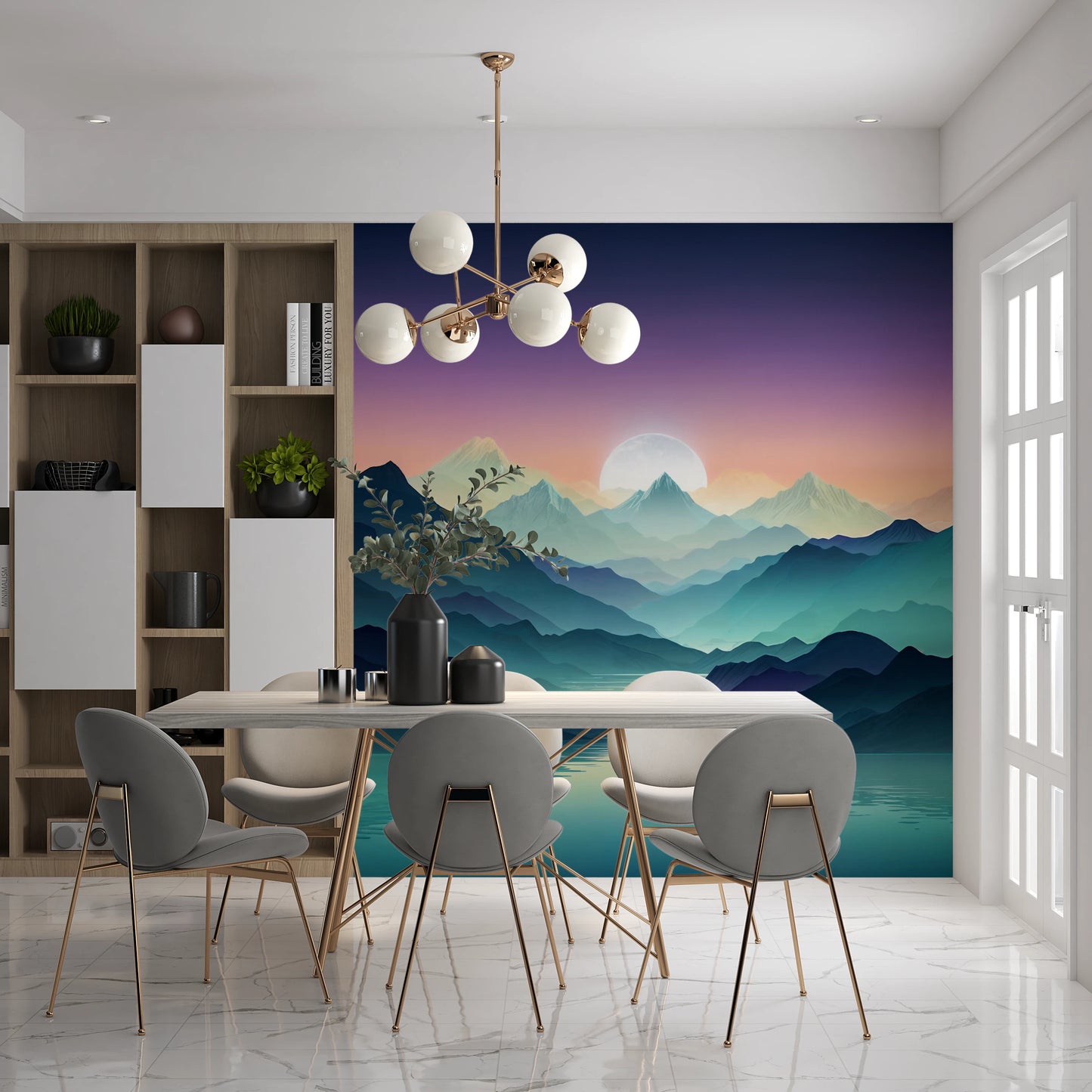 Mountain Serenity Wall Mural