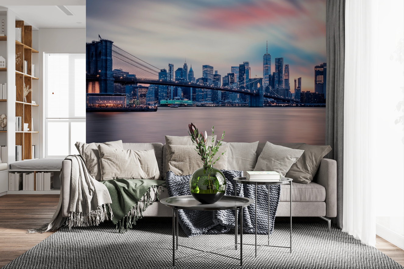 NYC Twilight Dreams Wall Mural