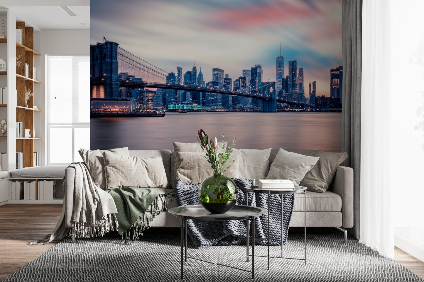 NYC Twilight Dreams Wall Mural