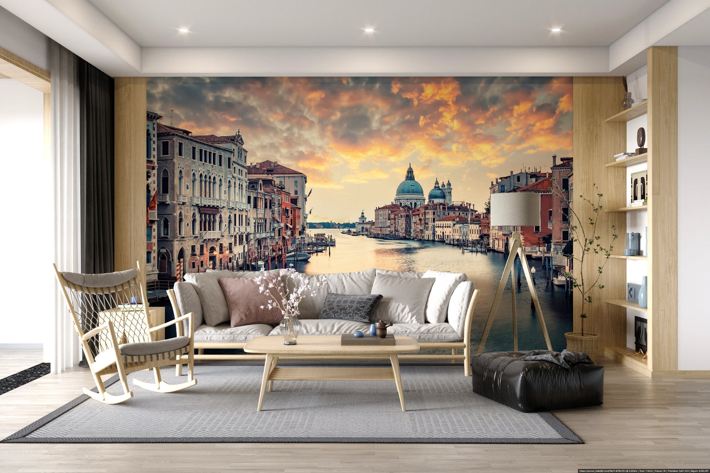 Venetian Twilight Wall Mural