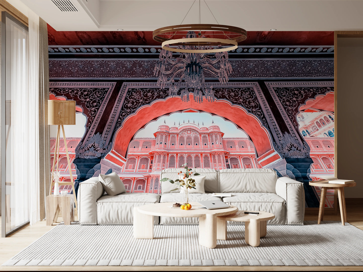 Jaipur Palace View Wall Mural
