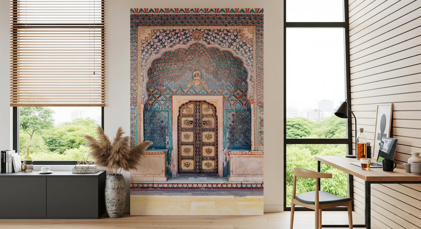 Indian Palace Door Wall Mural