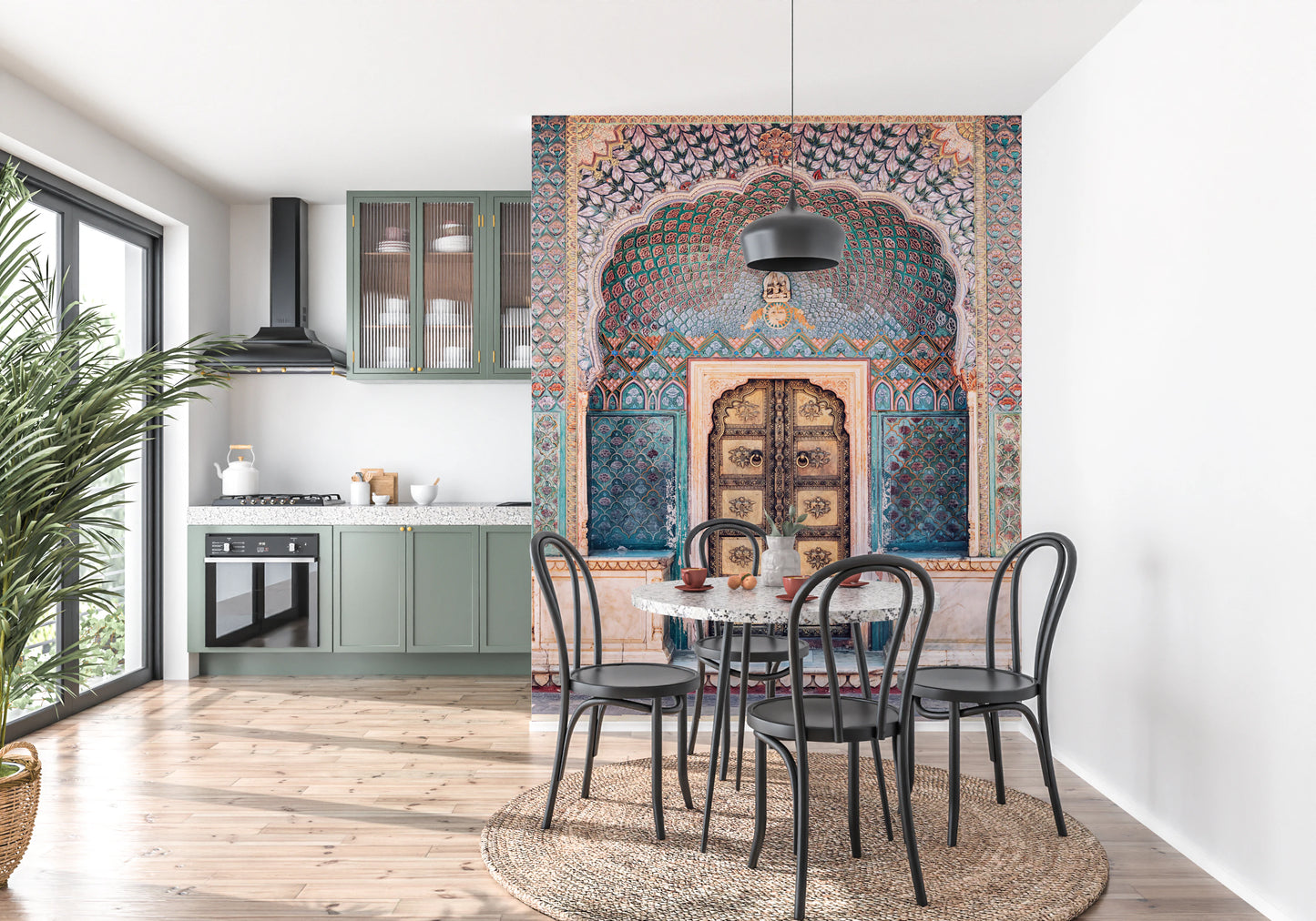 Indian Palace Door Wall Mural