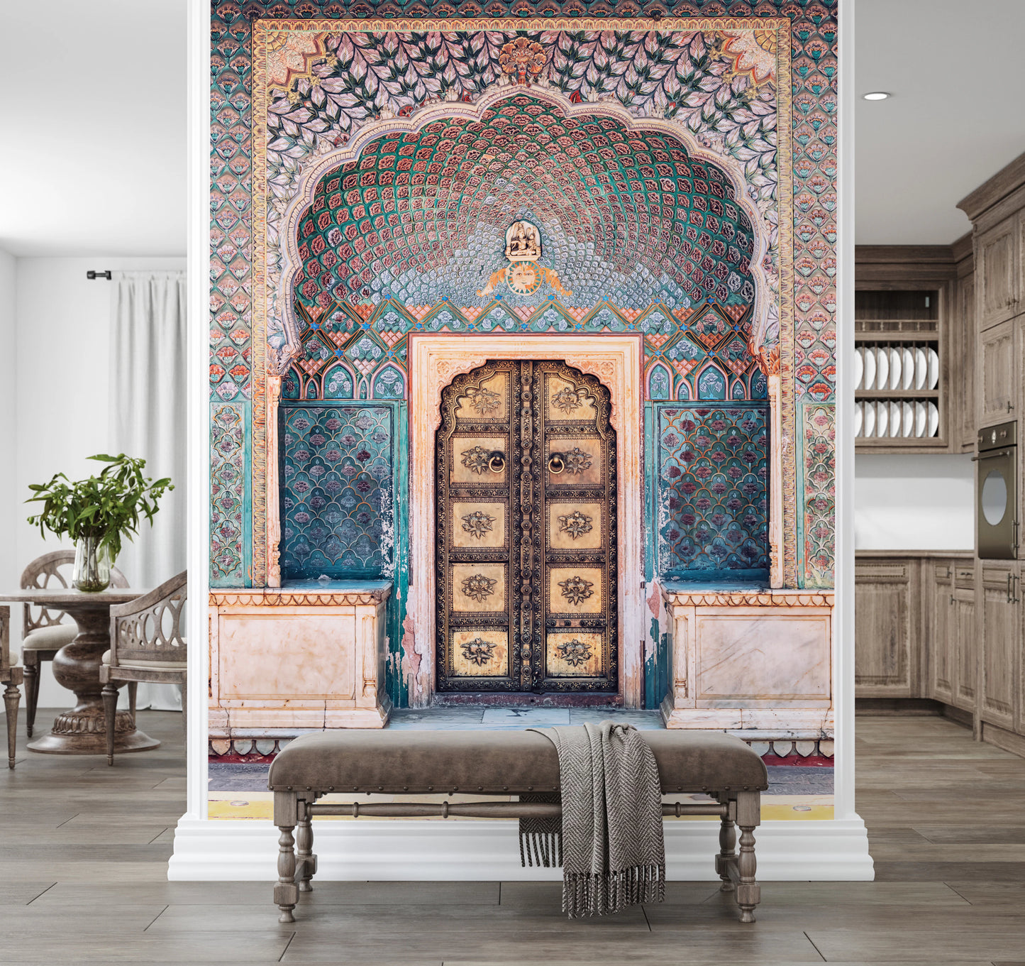 Indian Palace Door Wall Mural