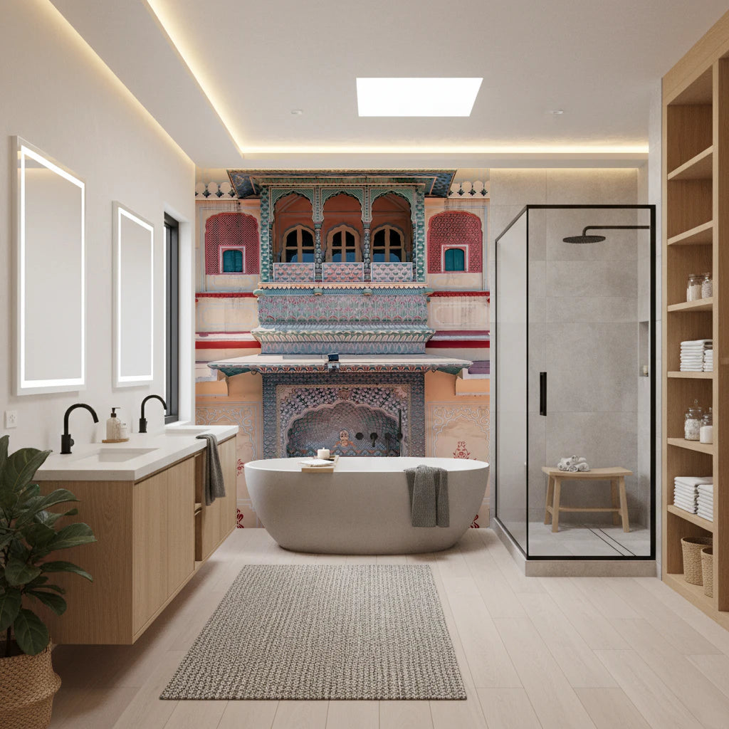 Timeless Facade Wall Mural