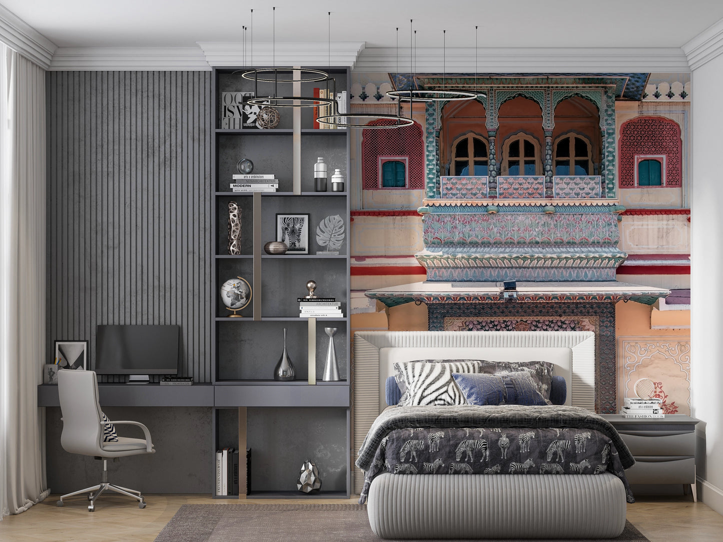 Timeless Facade Wall Mural