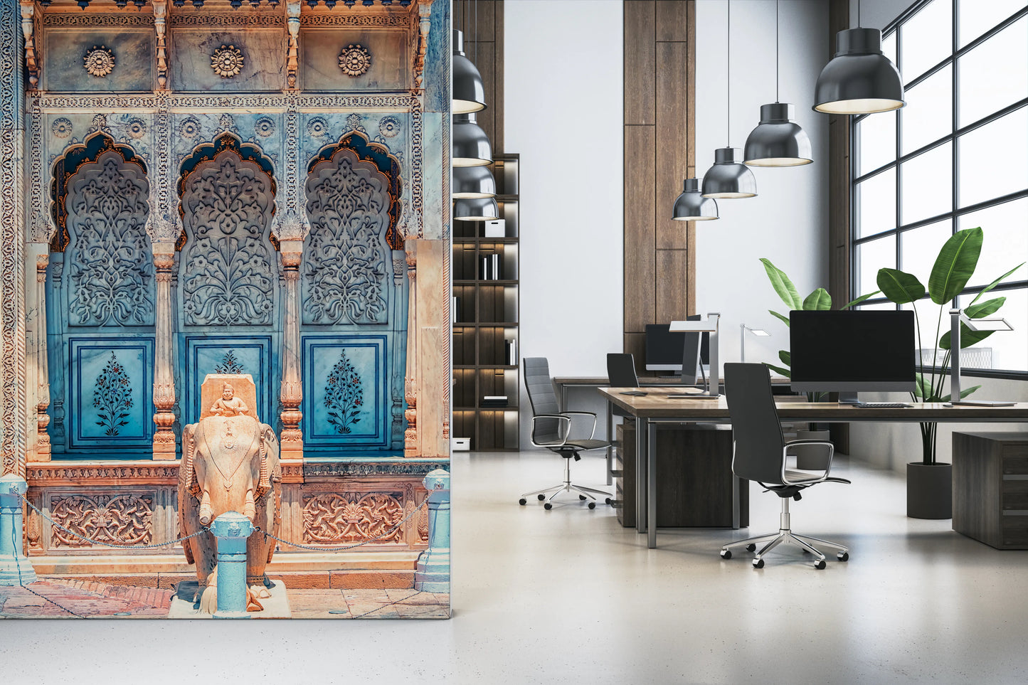 Archway Blossom Wall Mural