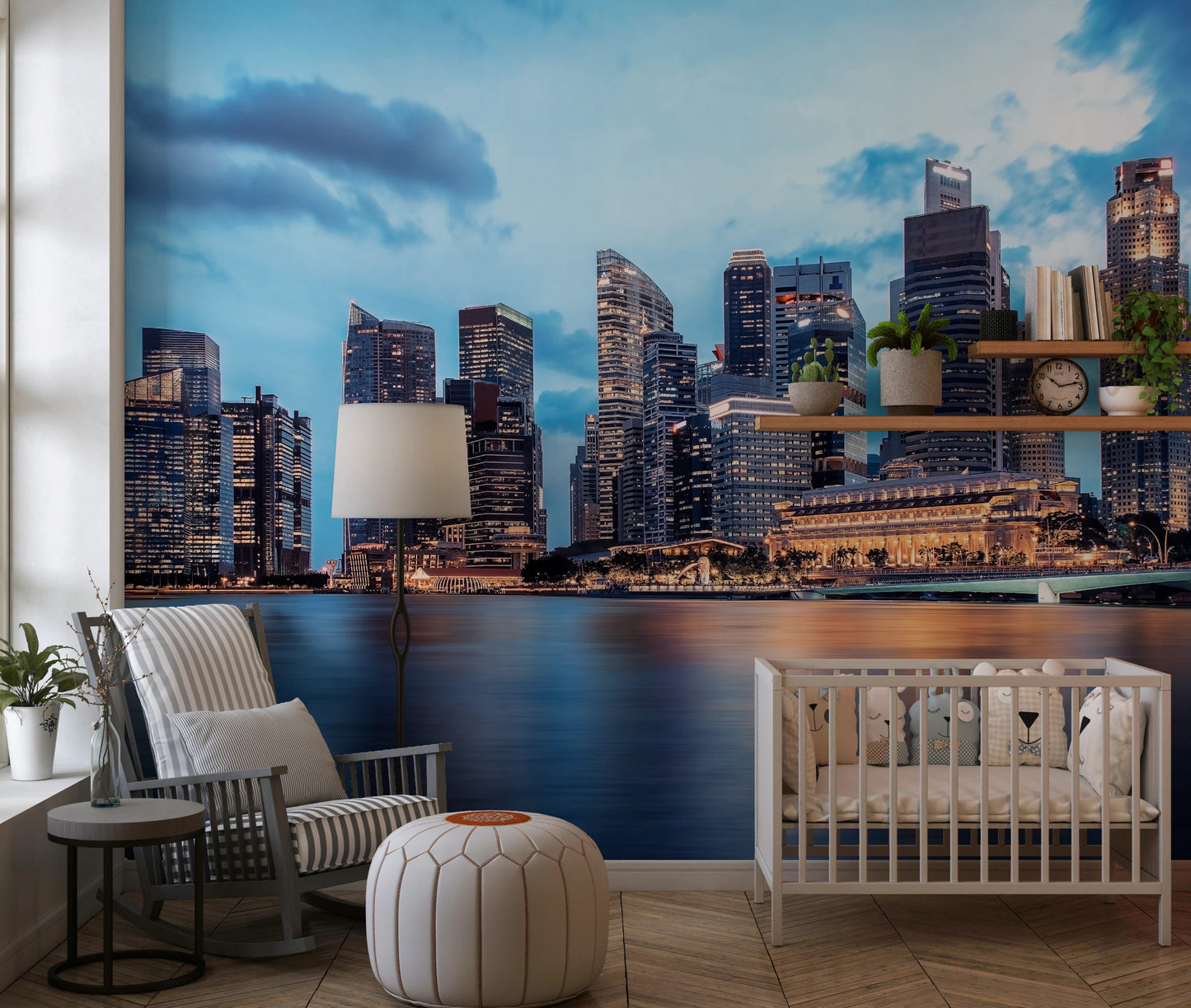 Urban Serenity Wall Mural