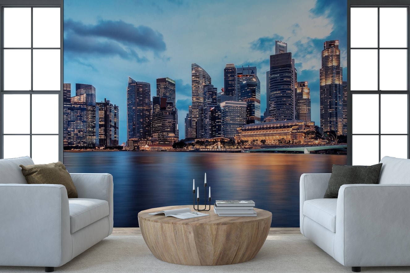 Urban Serenity Wall Mural