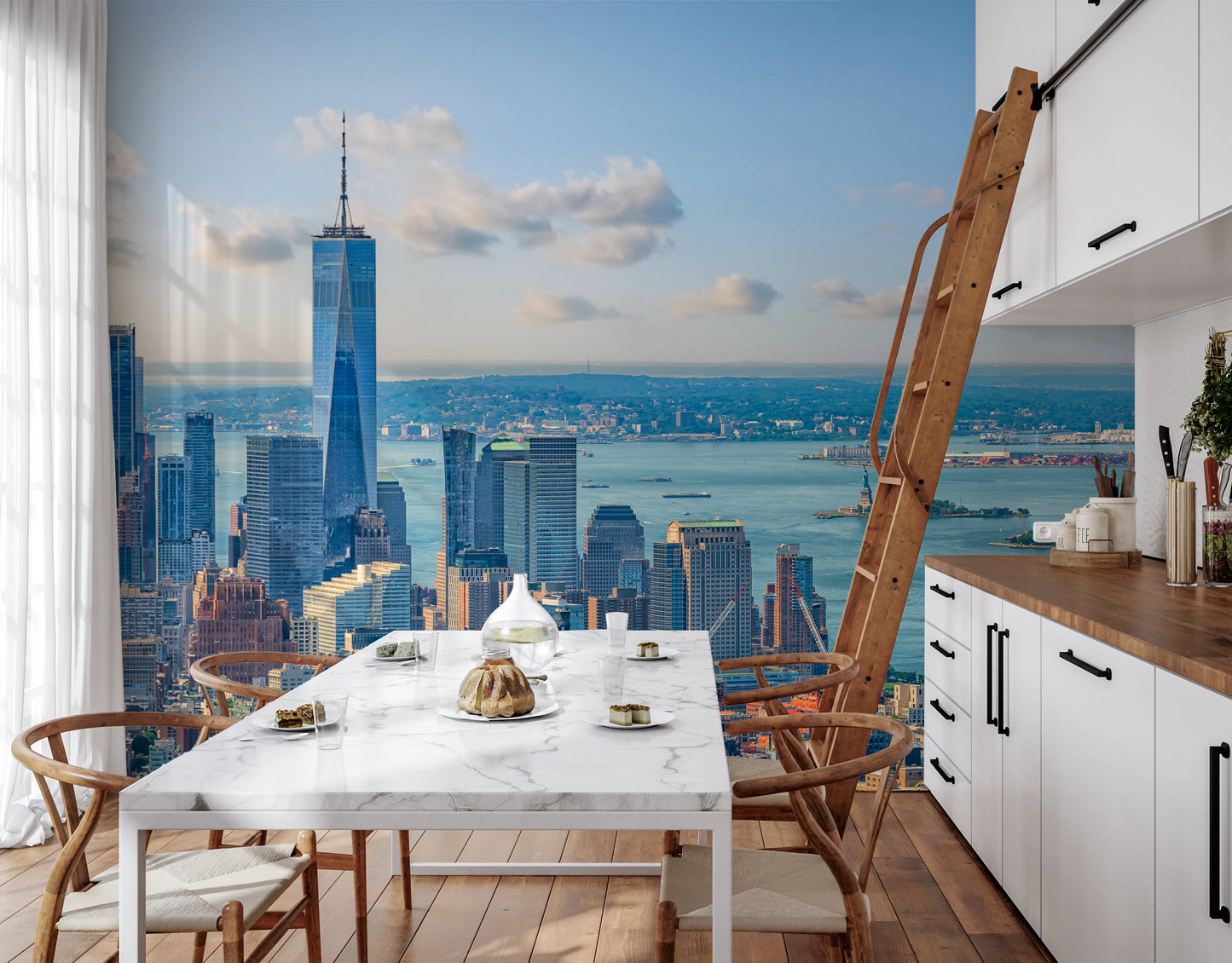 NYC Skyline Majesty Wall Mural