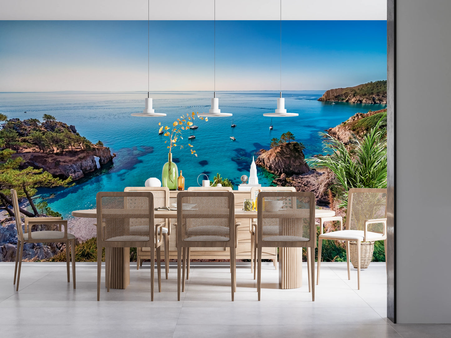 Turquoise Cove Escape Wall Mural
