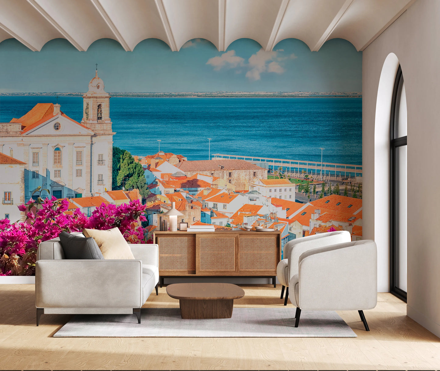 Lisbon View Wall Mural