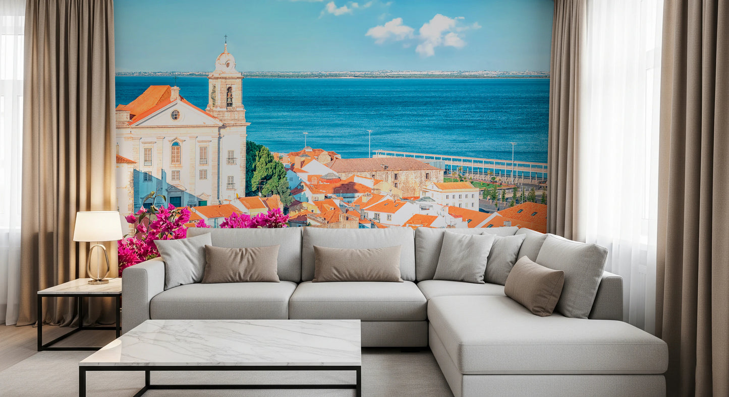 Lisbon View Wall Mural