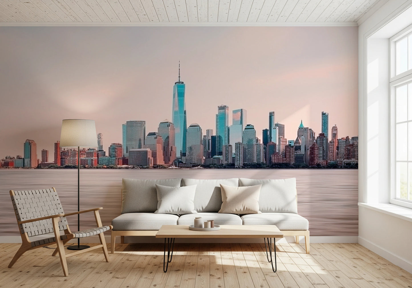 NYC Skyline Serenity Wall Mural