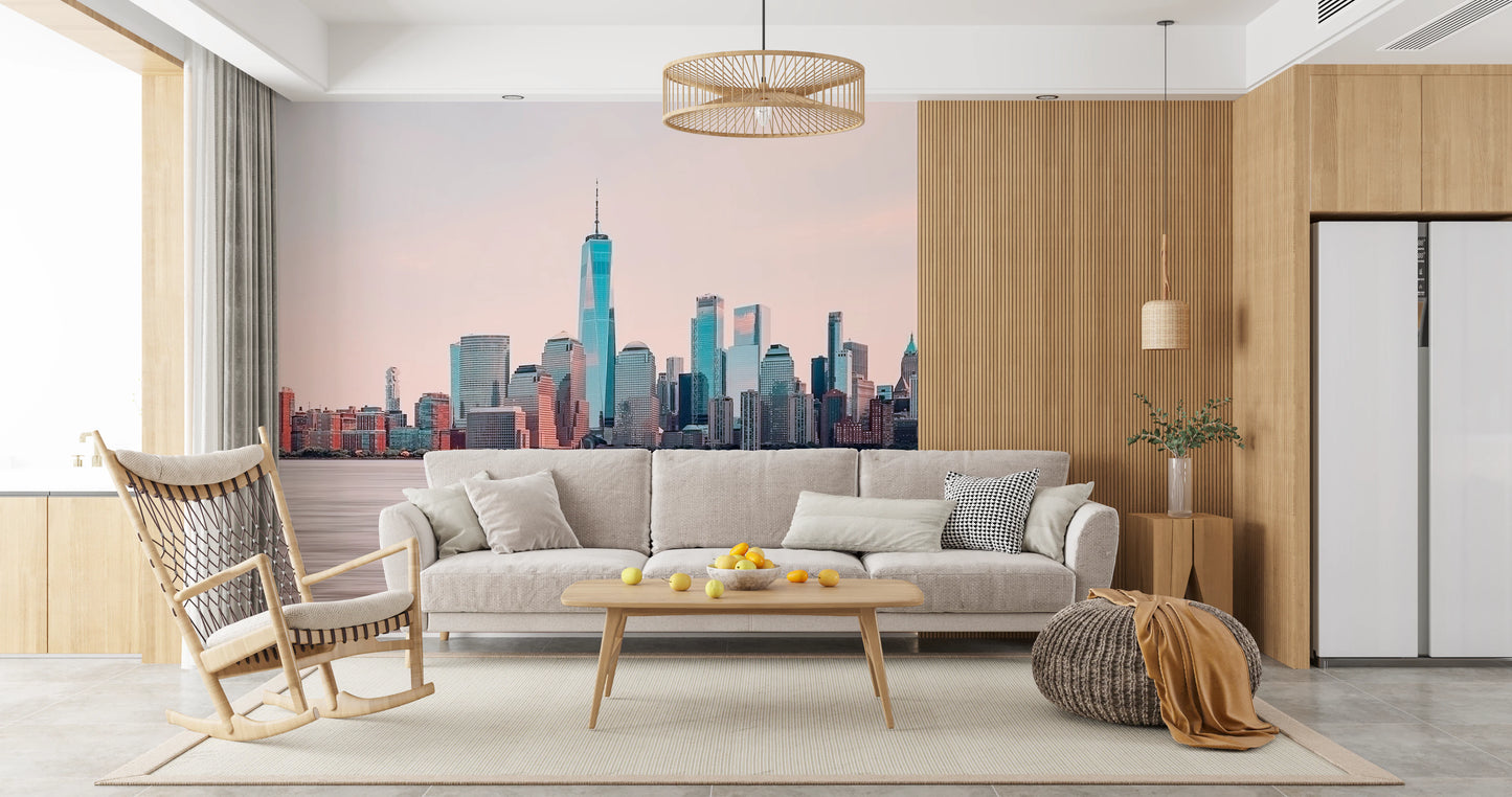 NYC Skyline Serenity Wall Mural