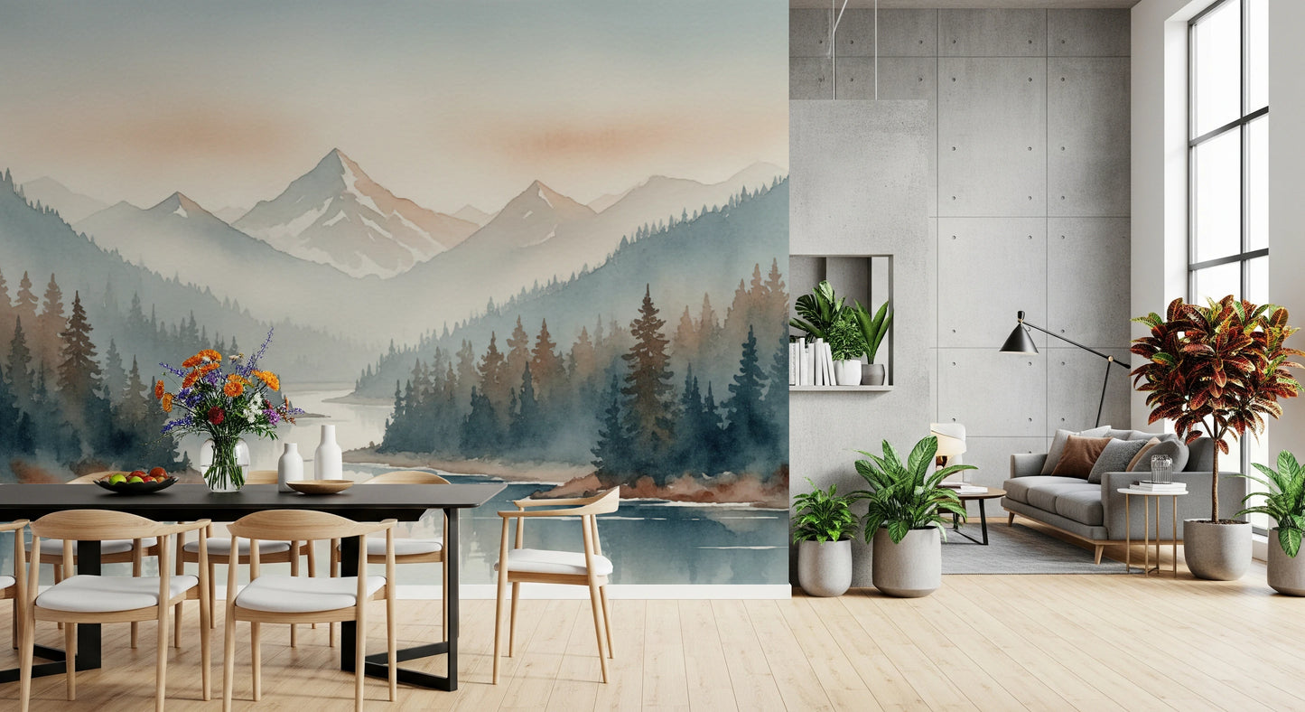 Tranquil Valley Wall Mural