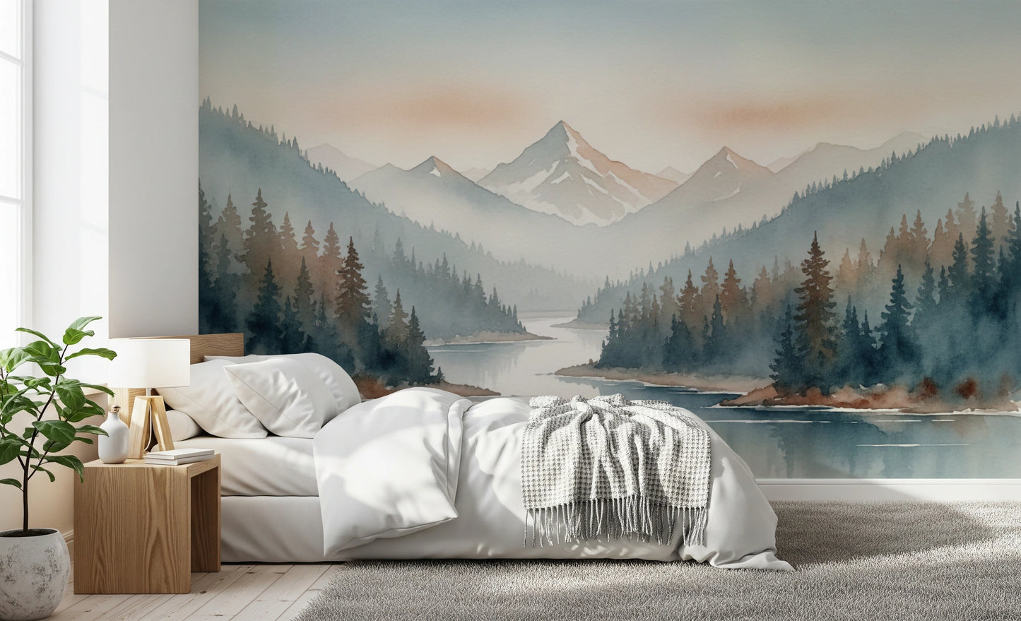 Tranquil Valley Wall Mural