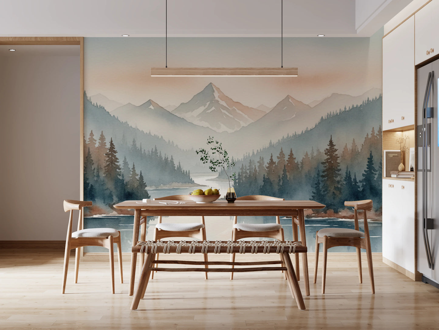 Tranquil Valley Wall Mural