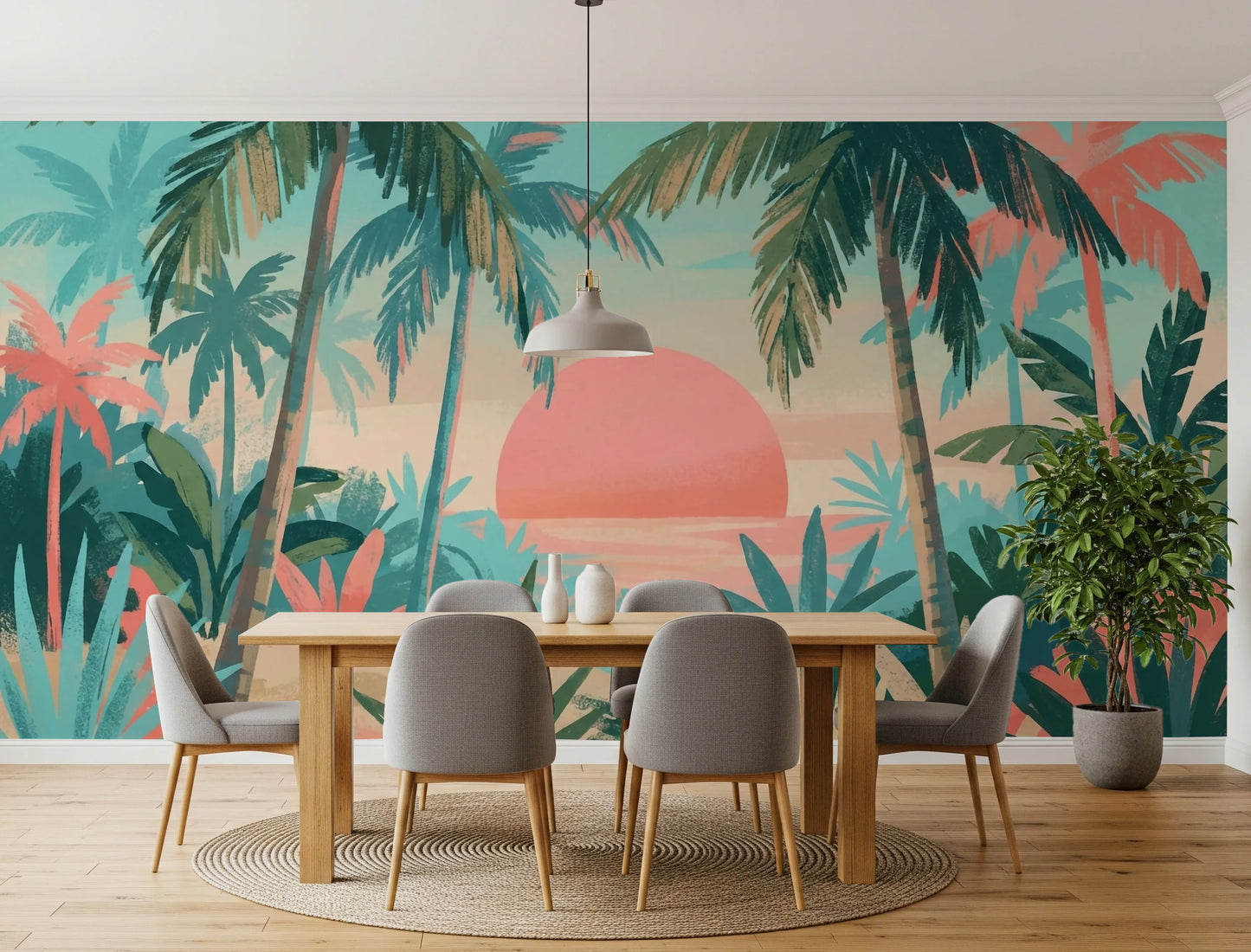 Tropical Calm Wall Mural