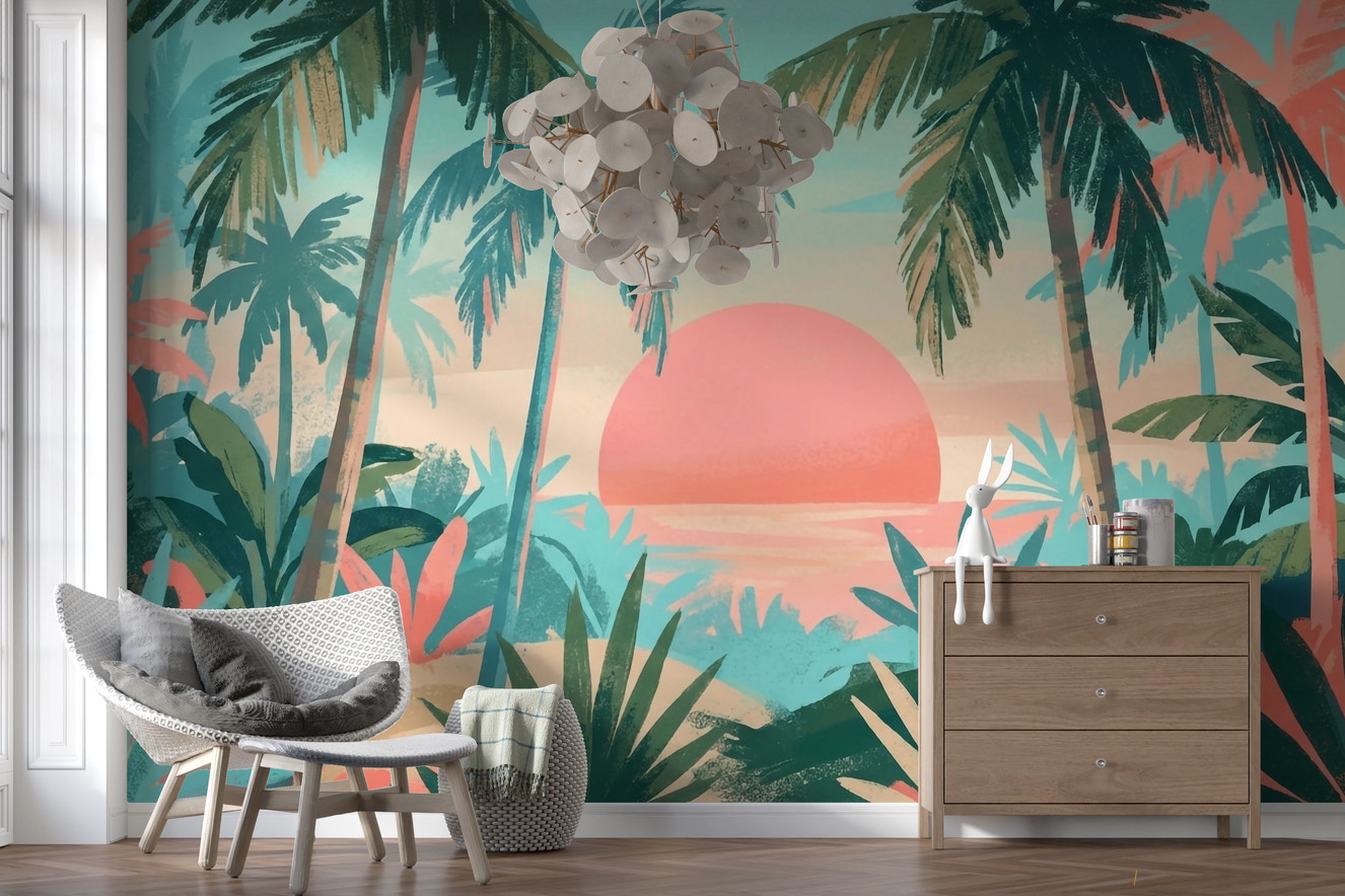 Tropical Calm Wall Mural