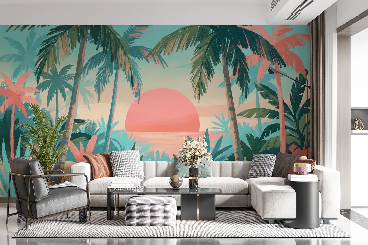 Tropical Calm Wall Mural