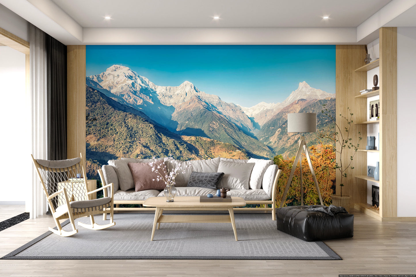 Himalayan Landscape Wall Mural