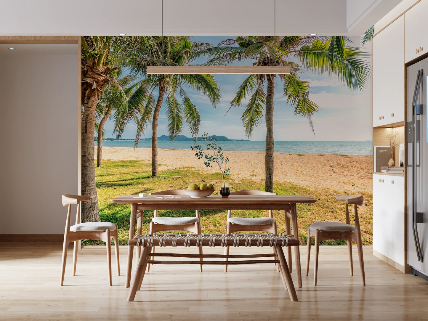 Tropical Beach Calm Wall Mural