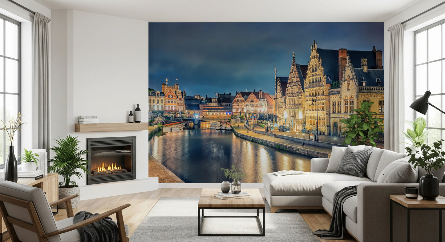 Ghent Lights Wall Mural