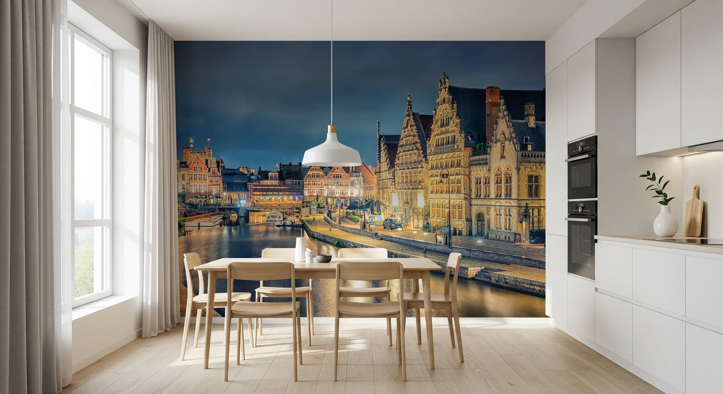 Ghent Lights Wall Mural