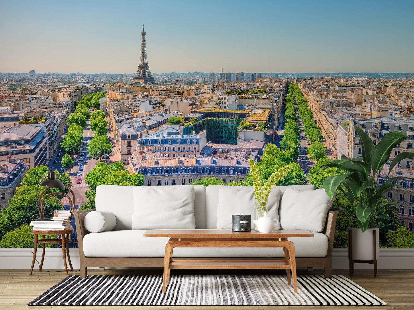 Parisian Heights Wall Mural