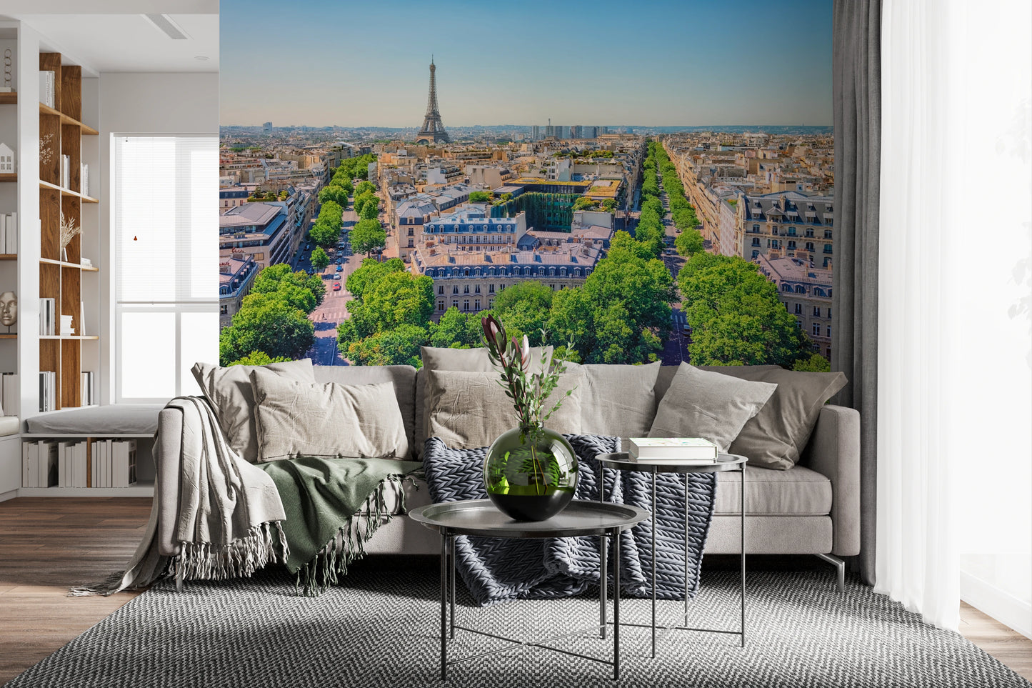 Parisian Heights Wall Mural