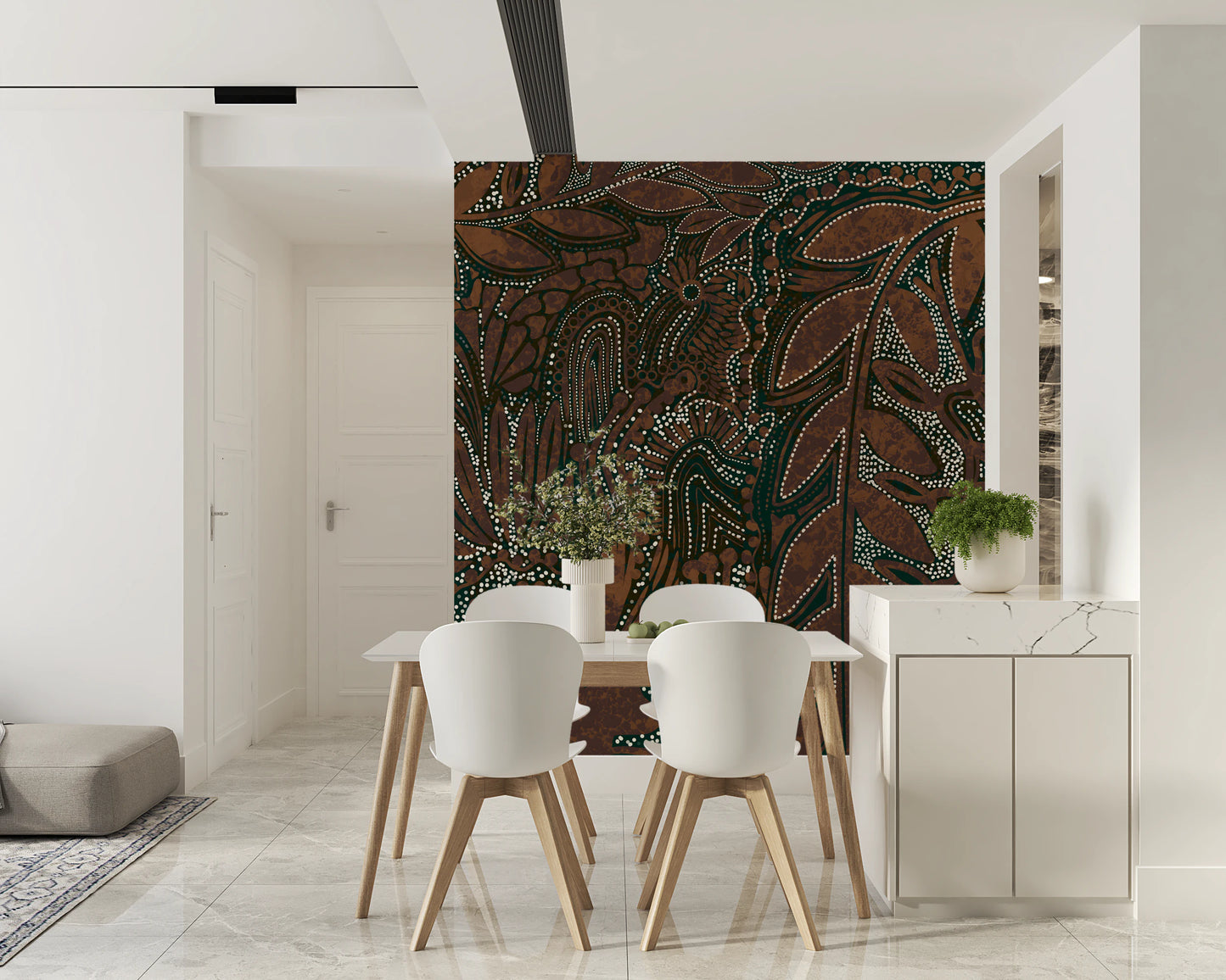 Indigenous Forest Wall Mural