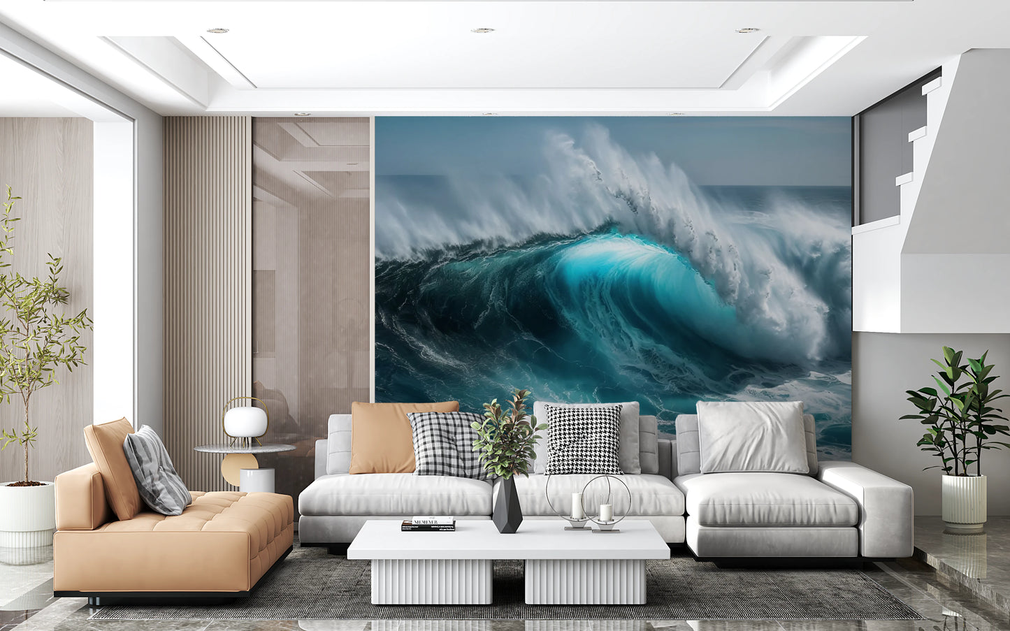 Ocean Surge Wall Mural