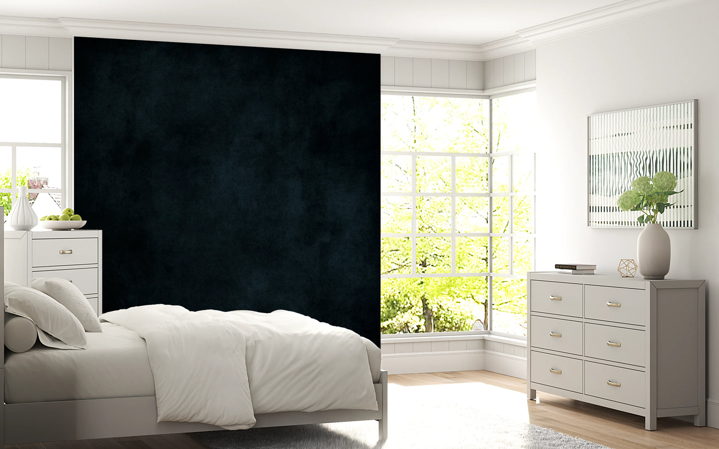 Dirty Paper - Midnight Wall Mural