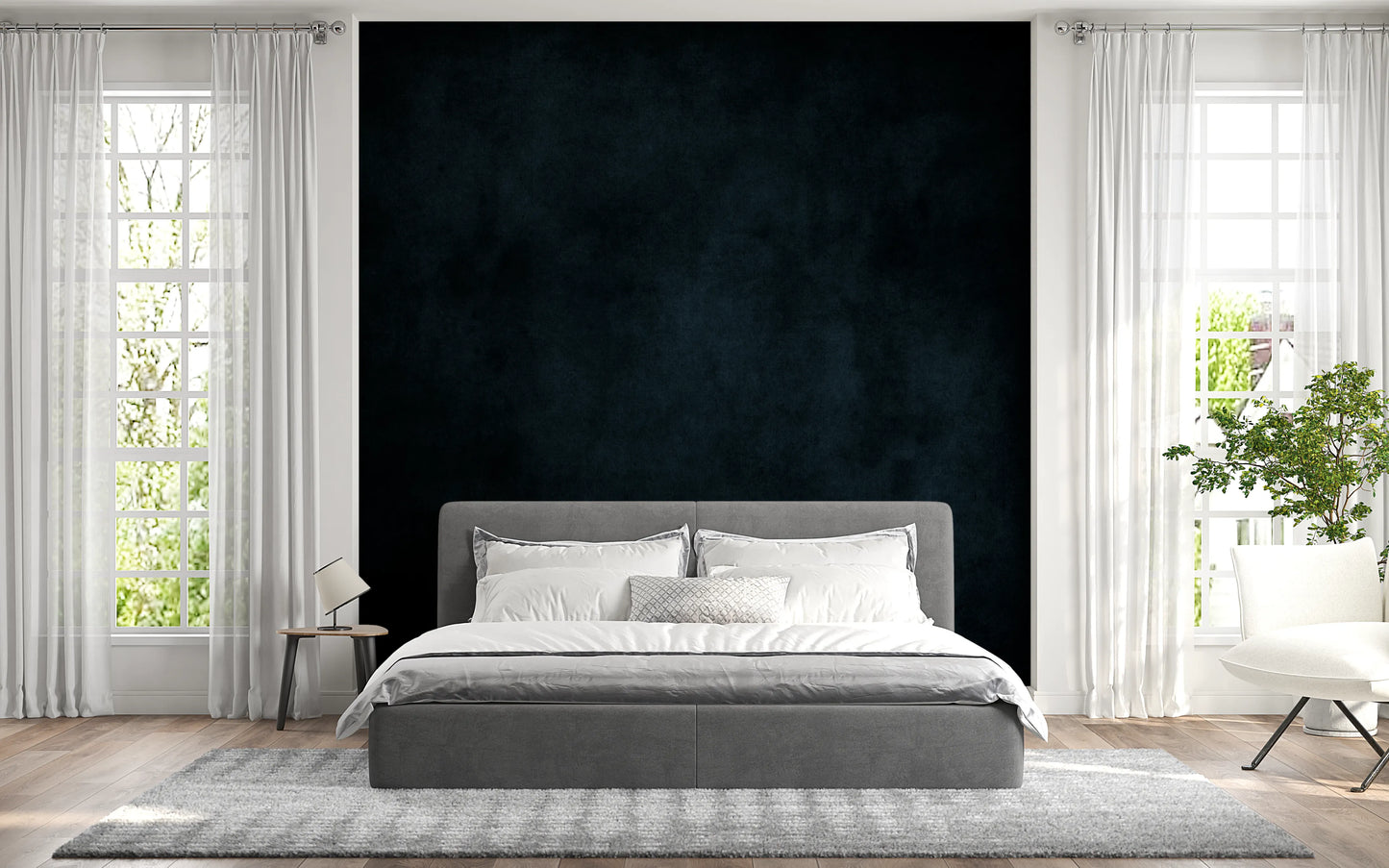 Dirty Paper - Midnight Wall Mural