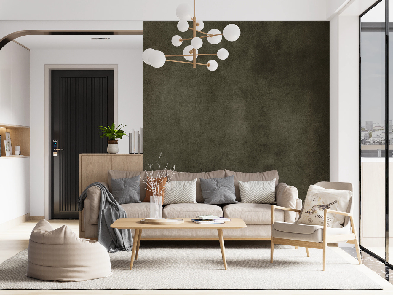 Dirty Paper - Earth Wall Mural