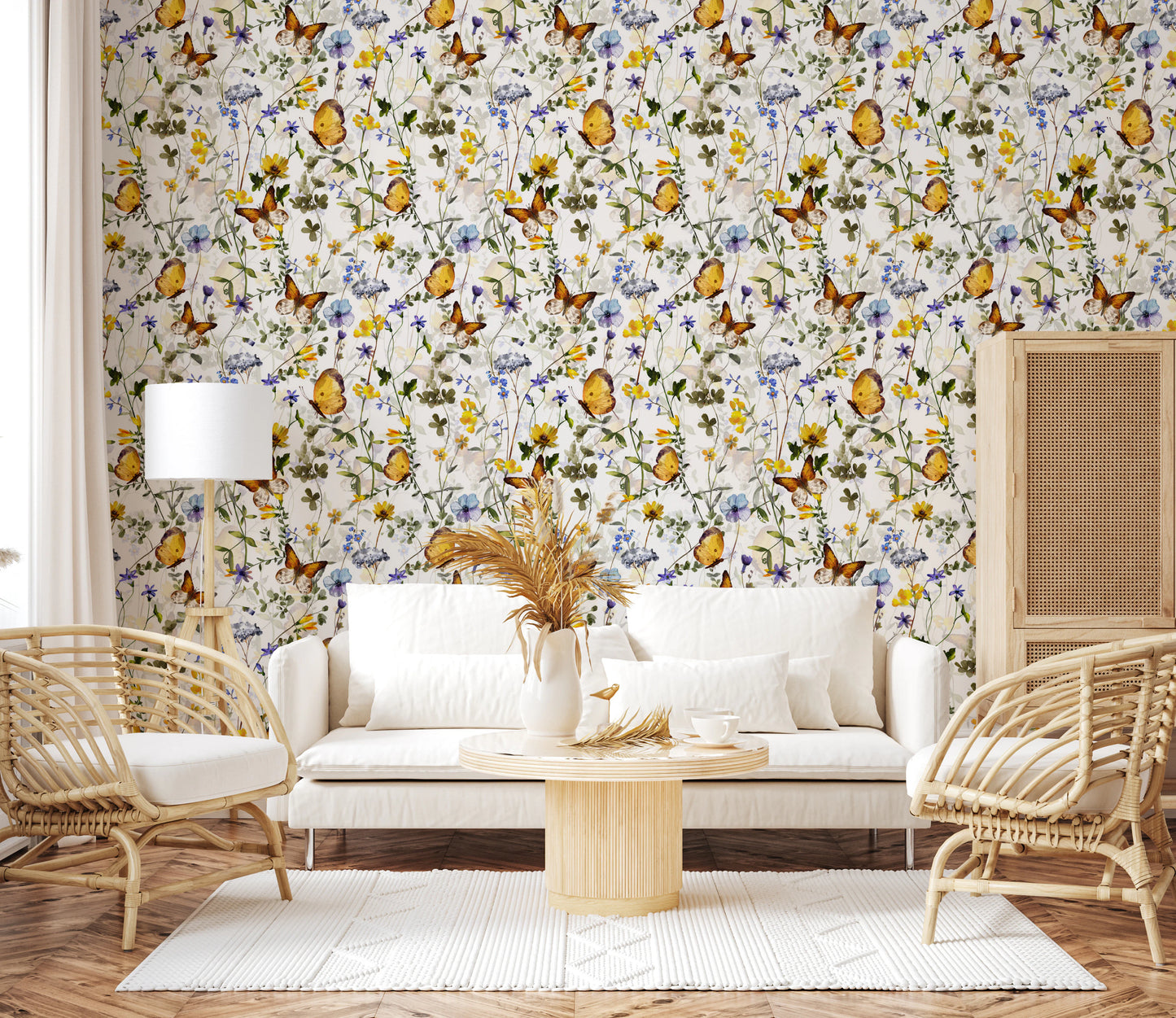 Butterfly Meadow By Uta Naumann Wallpaper⁠