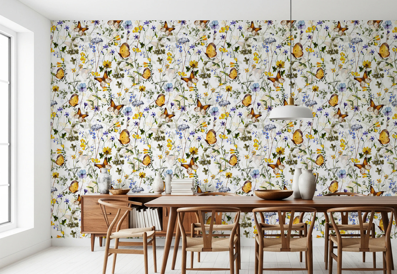 Butterfly Meadow By Uta Naumann Wallpaper⁠