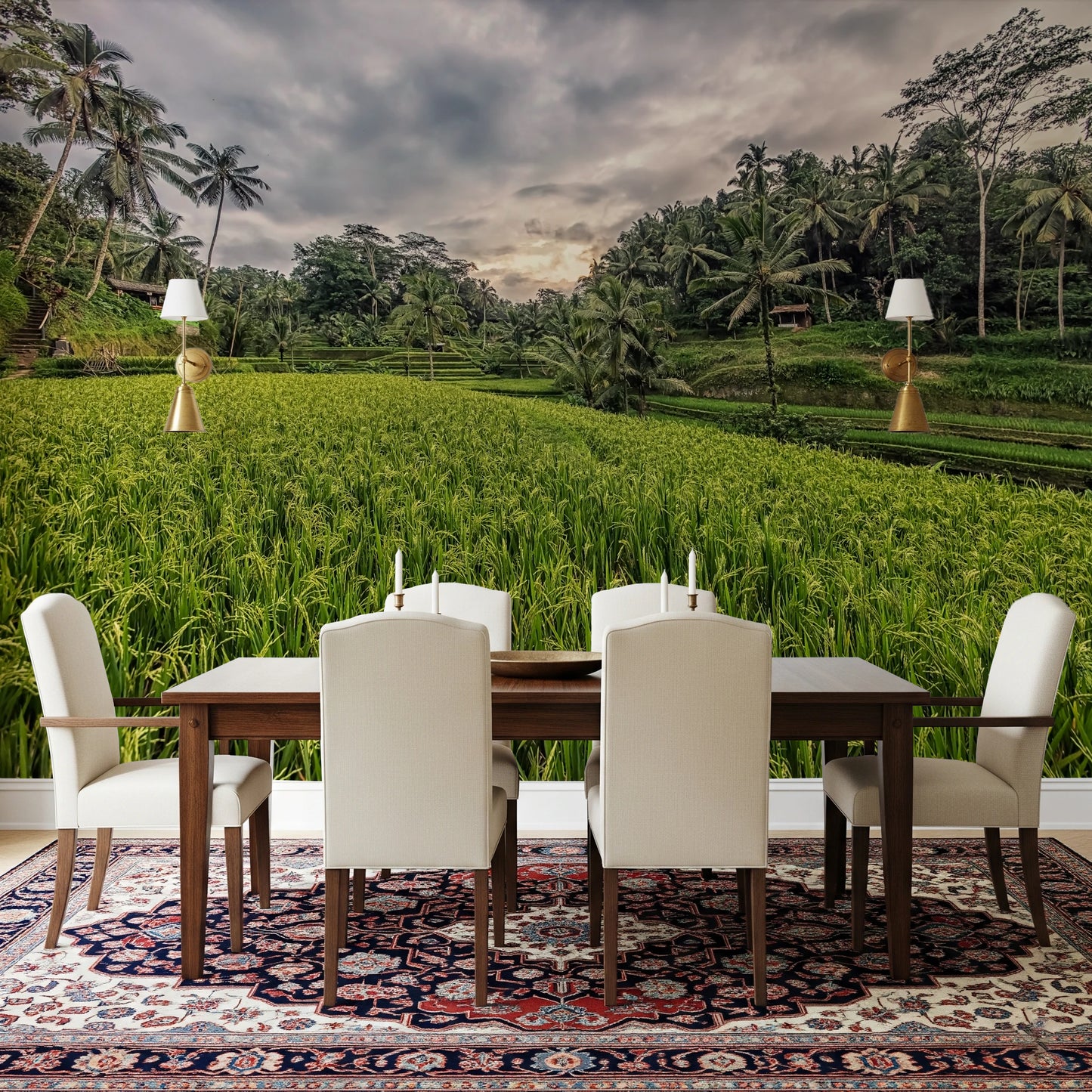 Bali Harvest Wall Mural