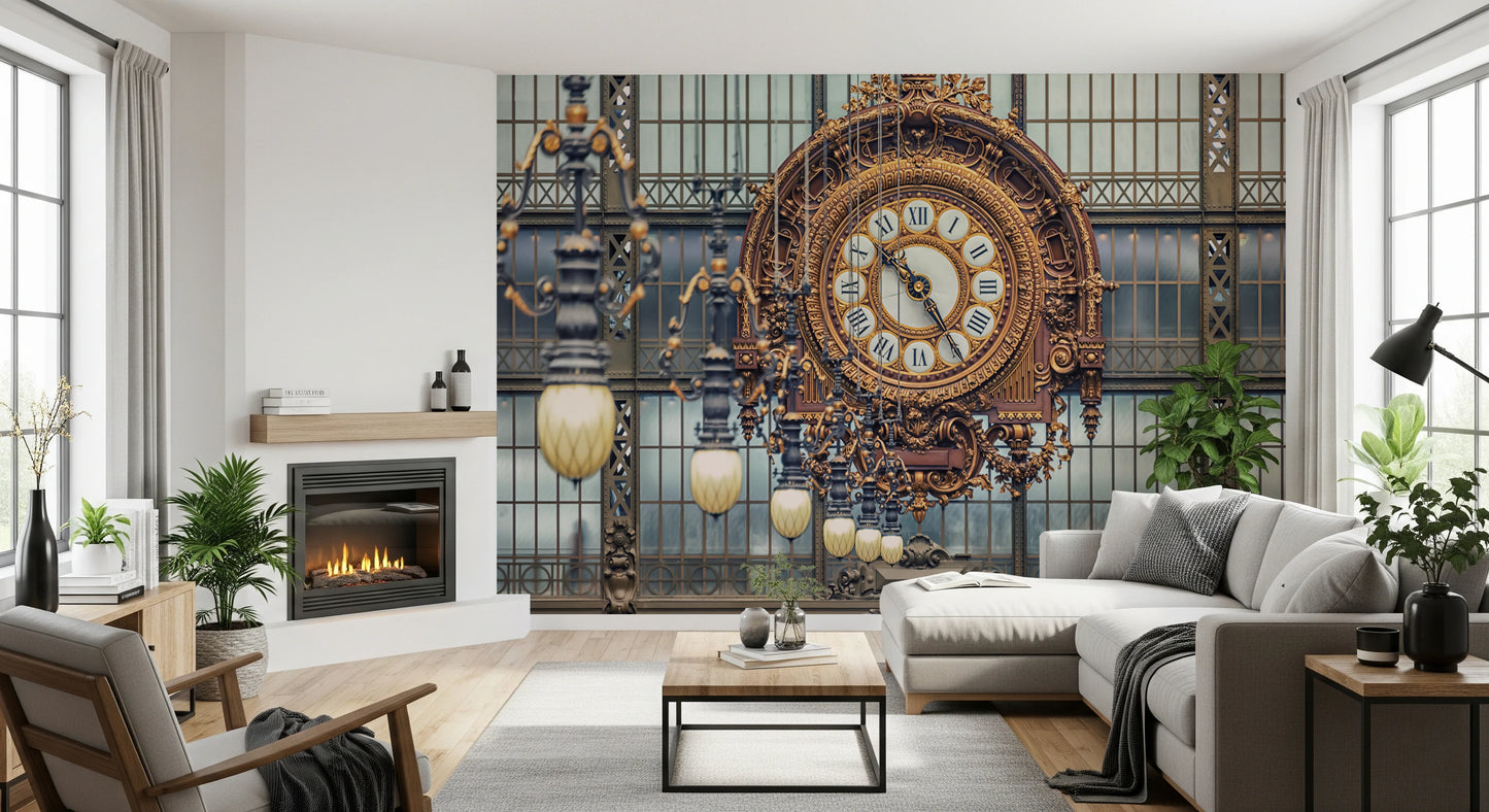 Orsay Clock Wall Mural