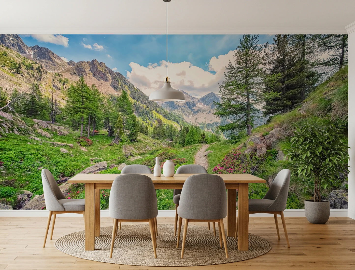 Alpine Trail Wall Mural
