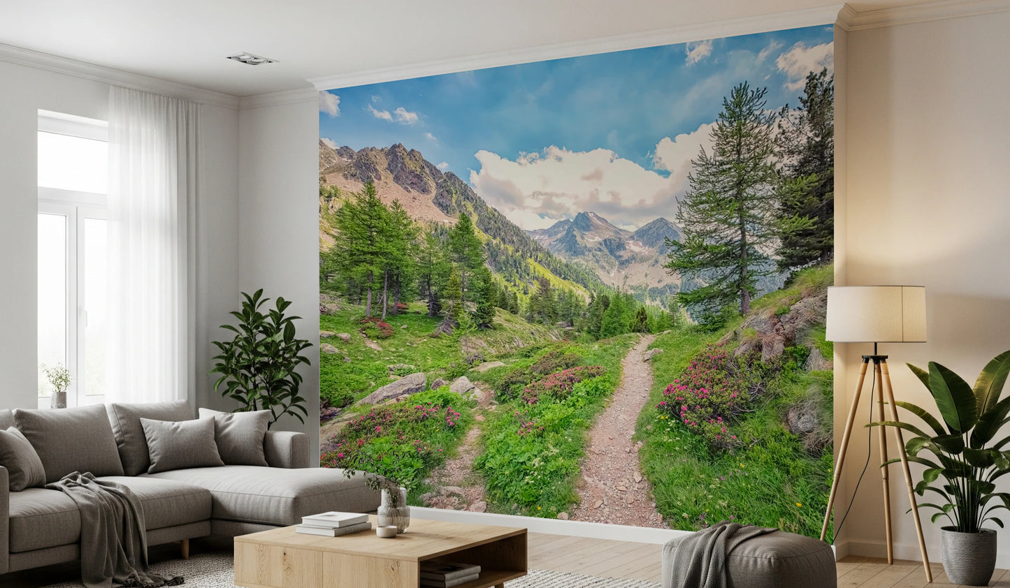Alpine Trail Wall Mural