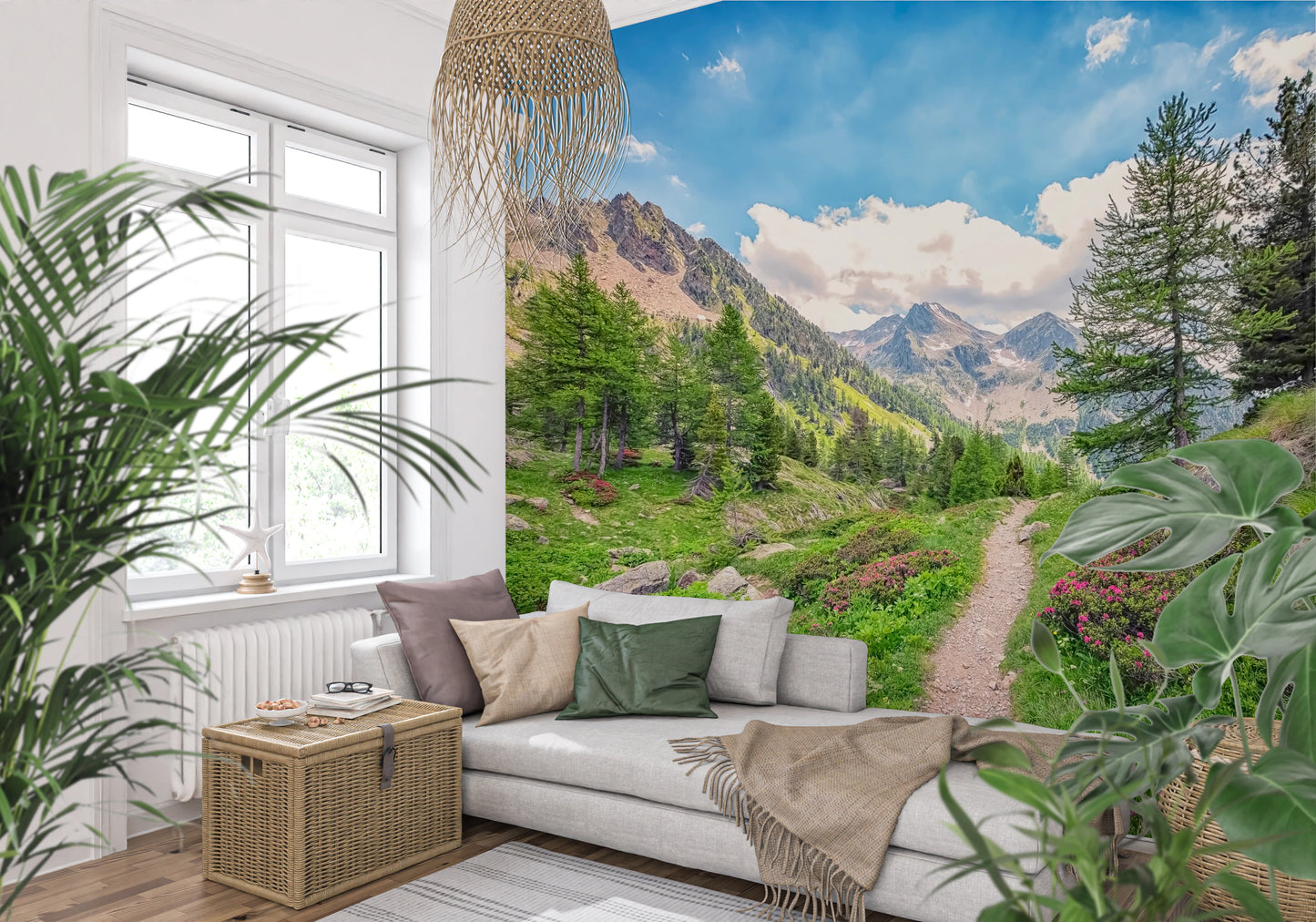 Alpine Trail Wall Mural