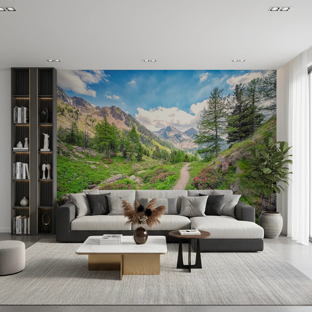 Alpine Trail Wall Mural